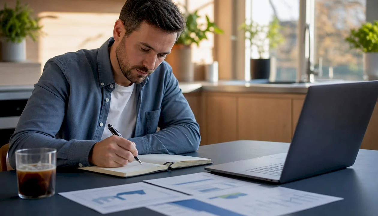 Nach einer Website-Migration analysiert eine Person die Daten in der Google Search Console, um mögliche Veränderungen im Suchverhalten zu überprüfen.